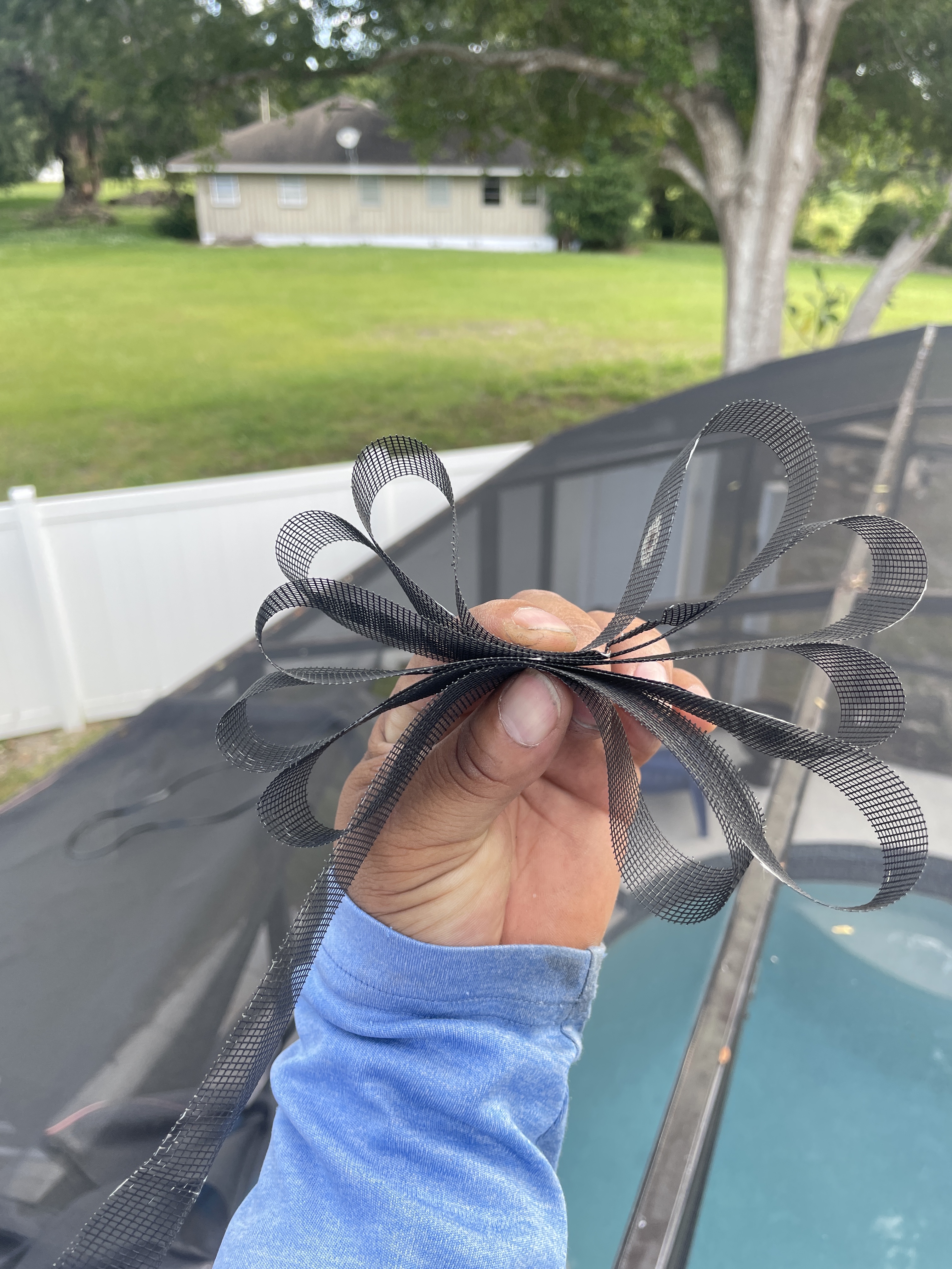 Professional screen repair installation